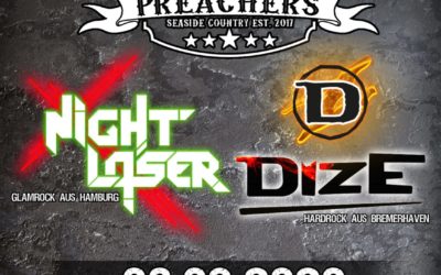 Tripple-Pack: DIZE, Nightlaser, Bourbon Preachers